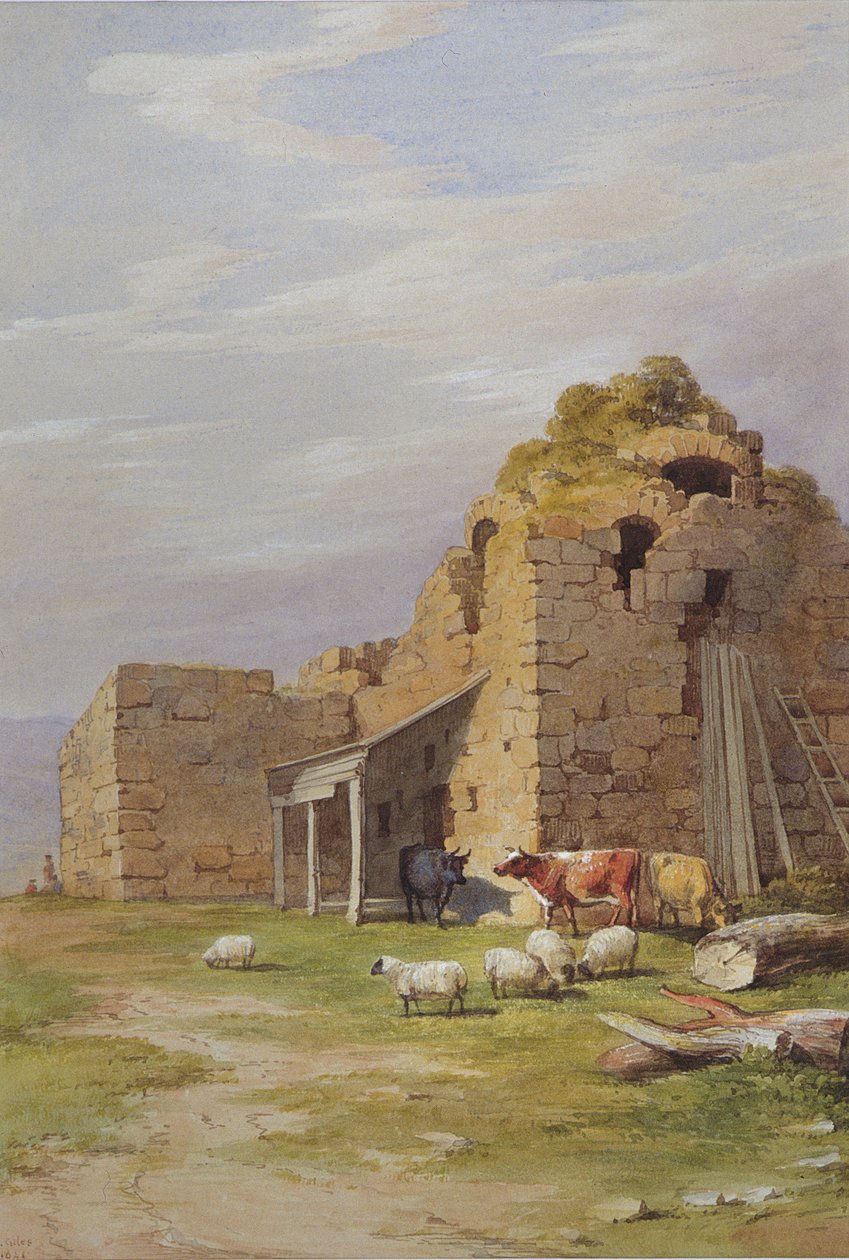 Slottet Colqhouny, 1841 av James Giles
