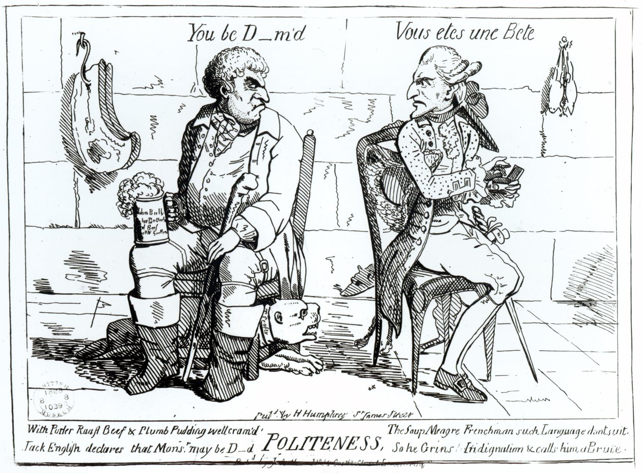 Polepole av James Gillray