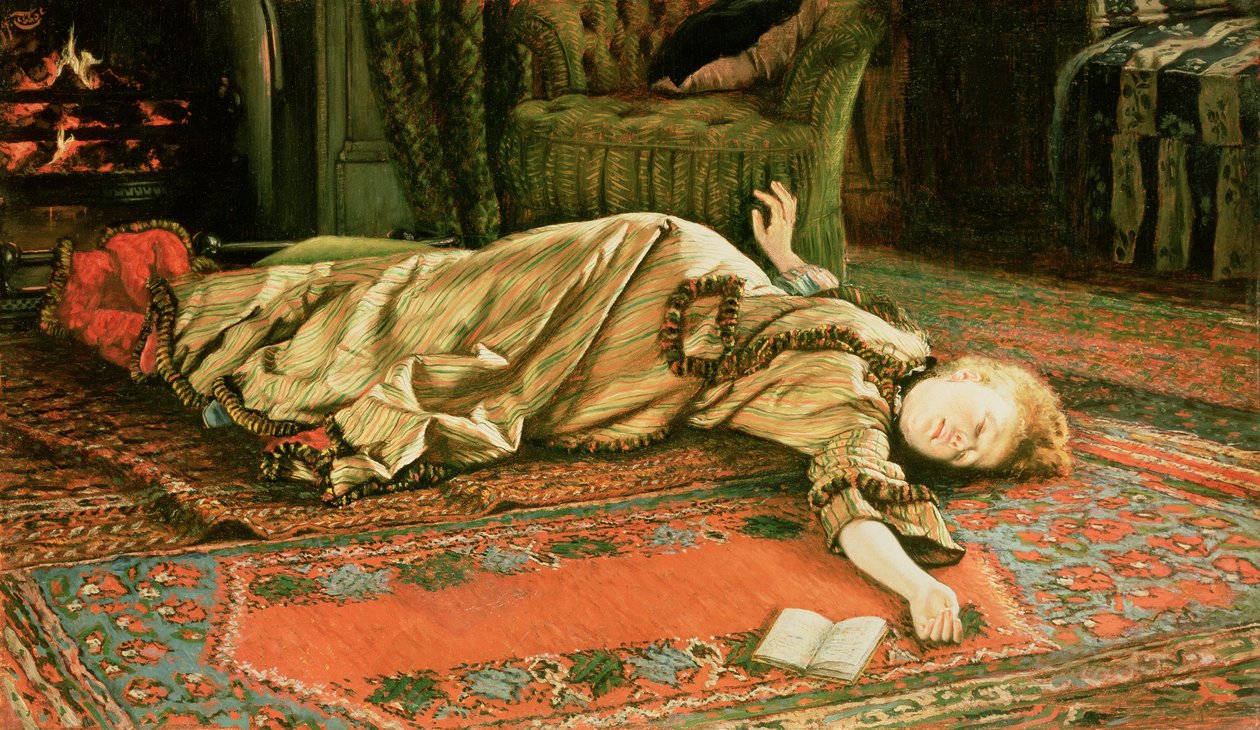 Övergiven, ca 1881-2 (panel) av James Jacques Joseph Tissot