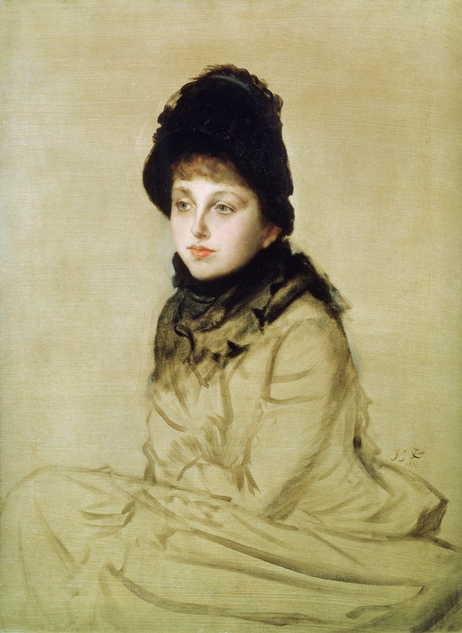 Kathleen Newton, 1877 swed av James Jacques Joseph Tissot
