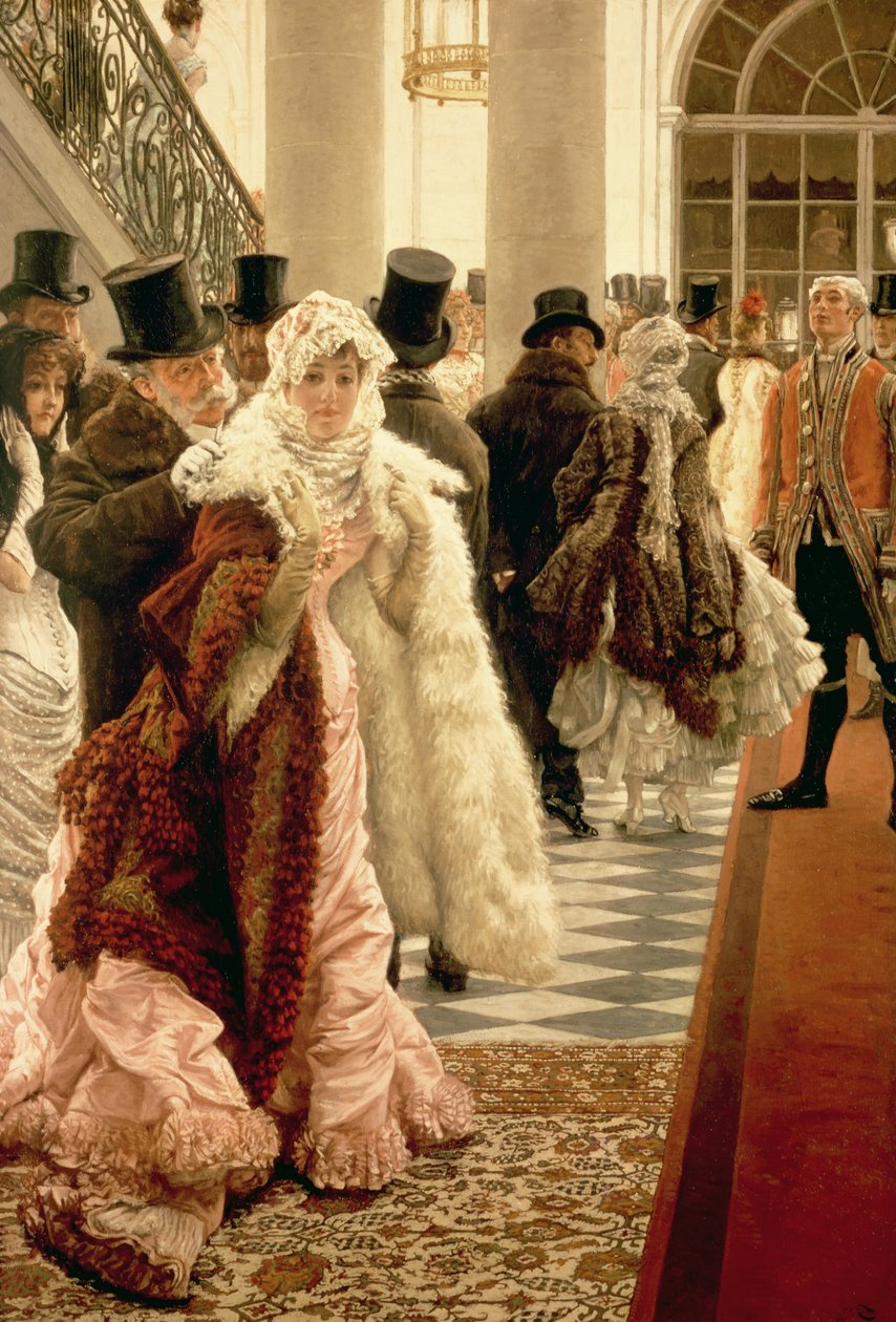 Modekvinnan (La Mondaine), 1883-5 av James Jacques Joseph Tissot