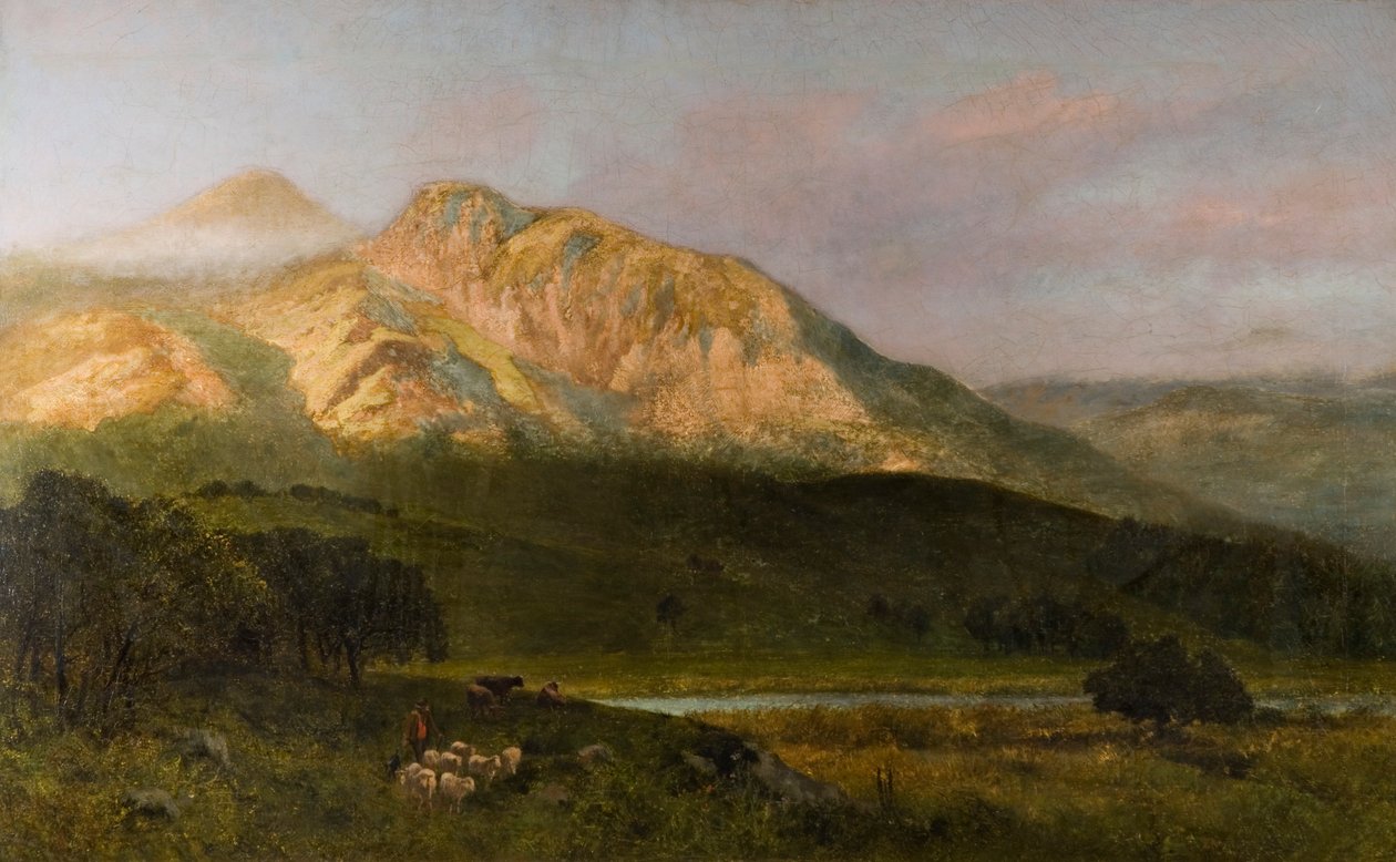 Soluppgång på Loughrigg, Cumbria av James Peel