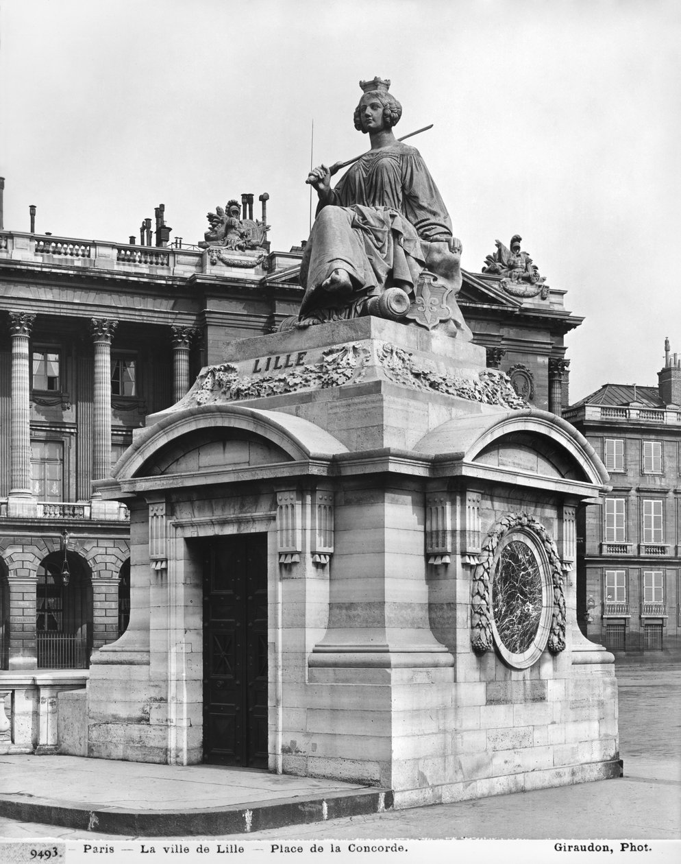 Mji wa Lille, 1838 swed av James Pradier