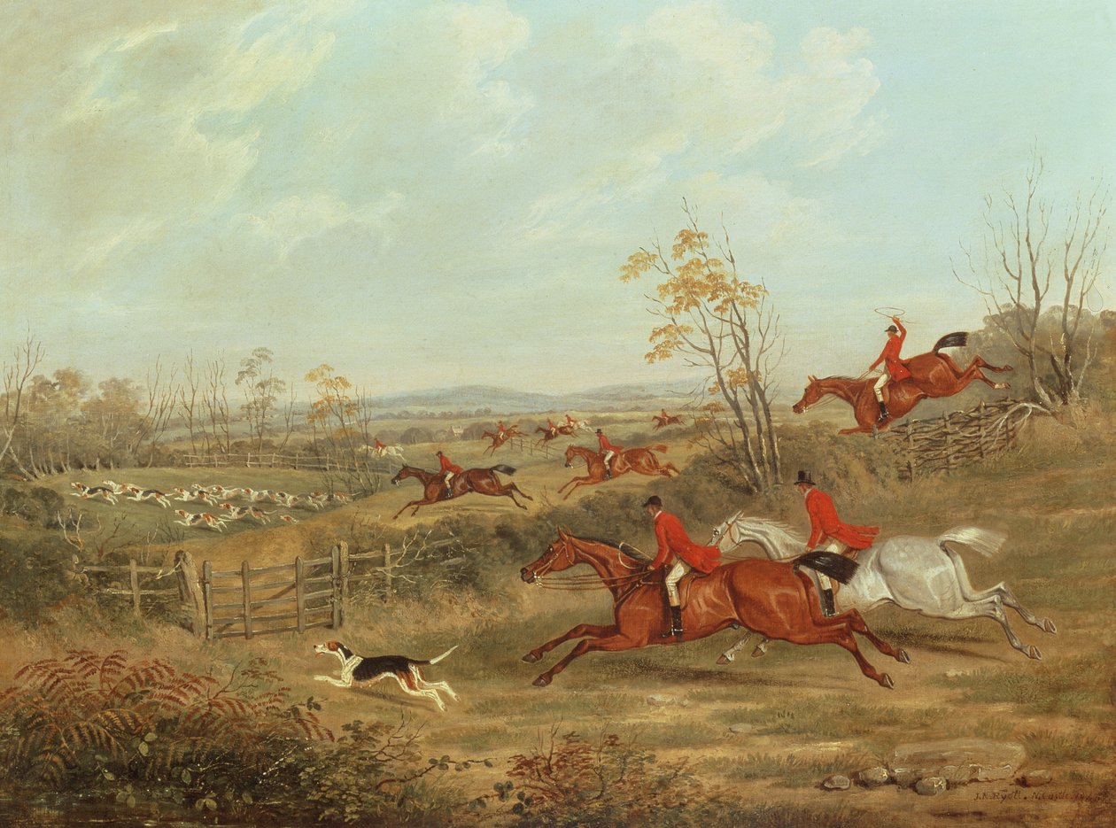 I Full Cry, 1846 av James Russell Ryott