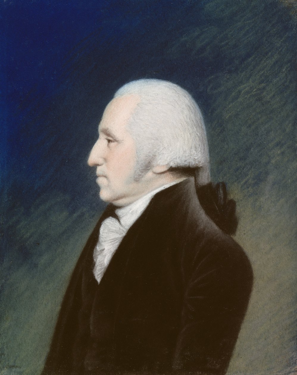 George Washington, 1795 (pastell på papper) av James Sharples