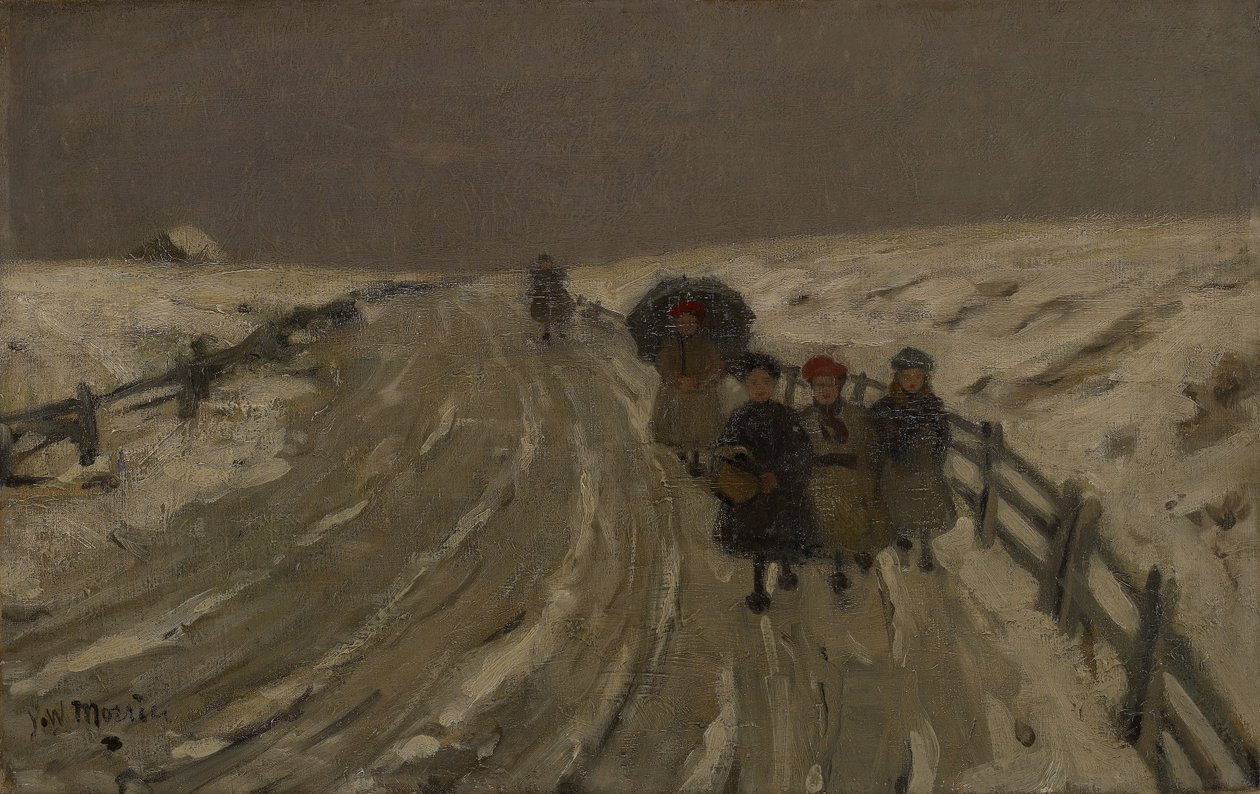 Återvänd från skolan av James Wilson Morrice