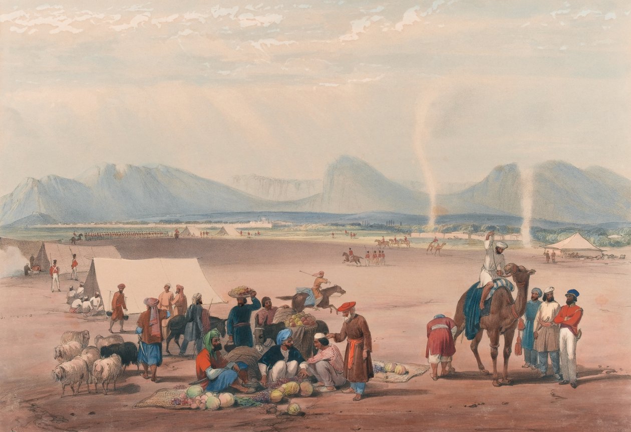 Staden Candahar [sic] av James (after) Atkinson