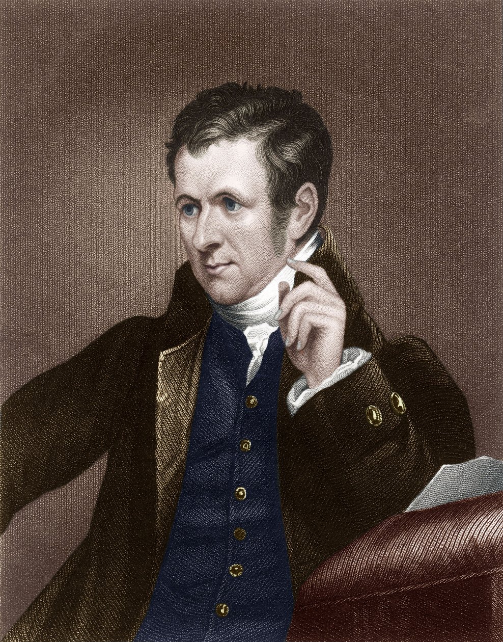 Humphry Davy av James (after) Lonsdale