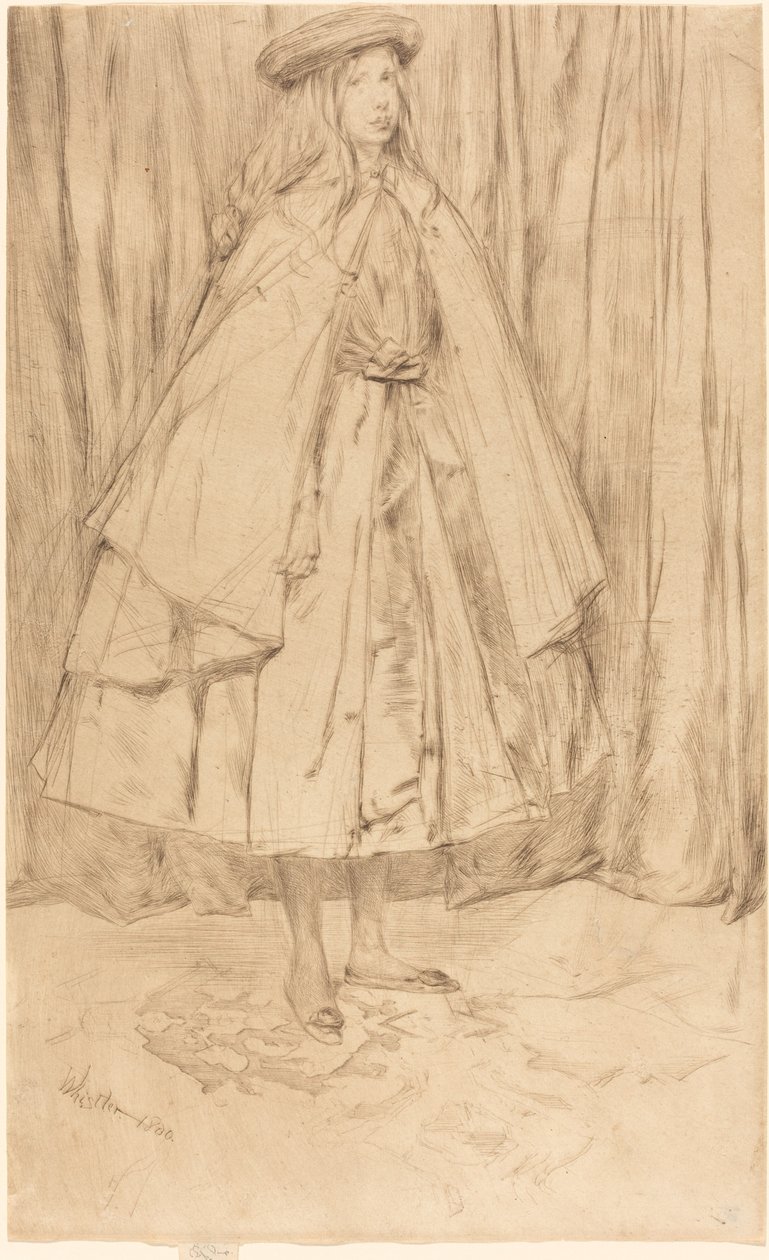 Annie Haden, 1860. av James Abbott McNeill Whistler