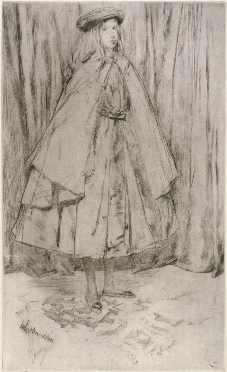 Annie Haden, 1860 av James Abbott McNeill Whistler