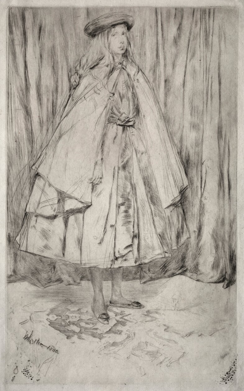 Annie Haden, 1860. av James Abbott McNeill Whistler
