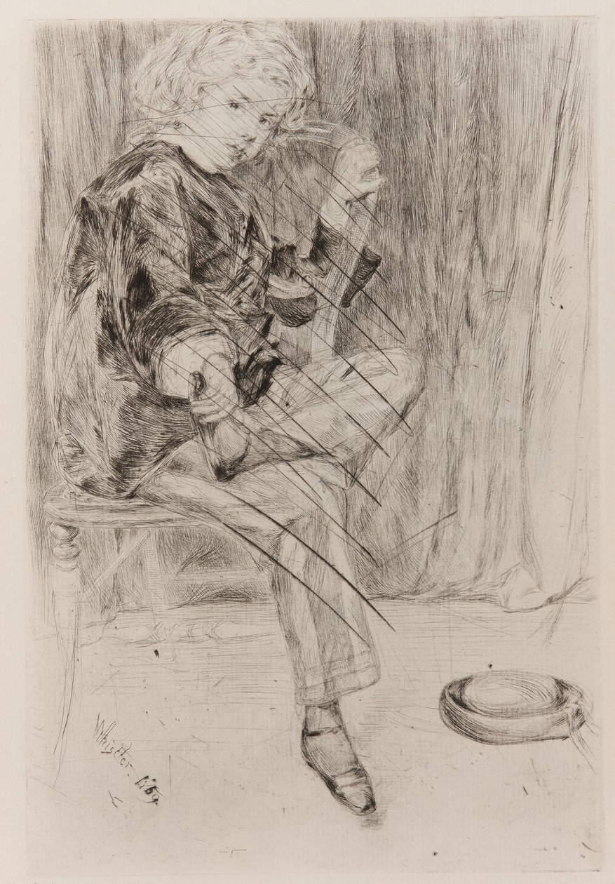 Arthur Haden, 1859. av James Abbott McNeill Whistler