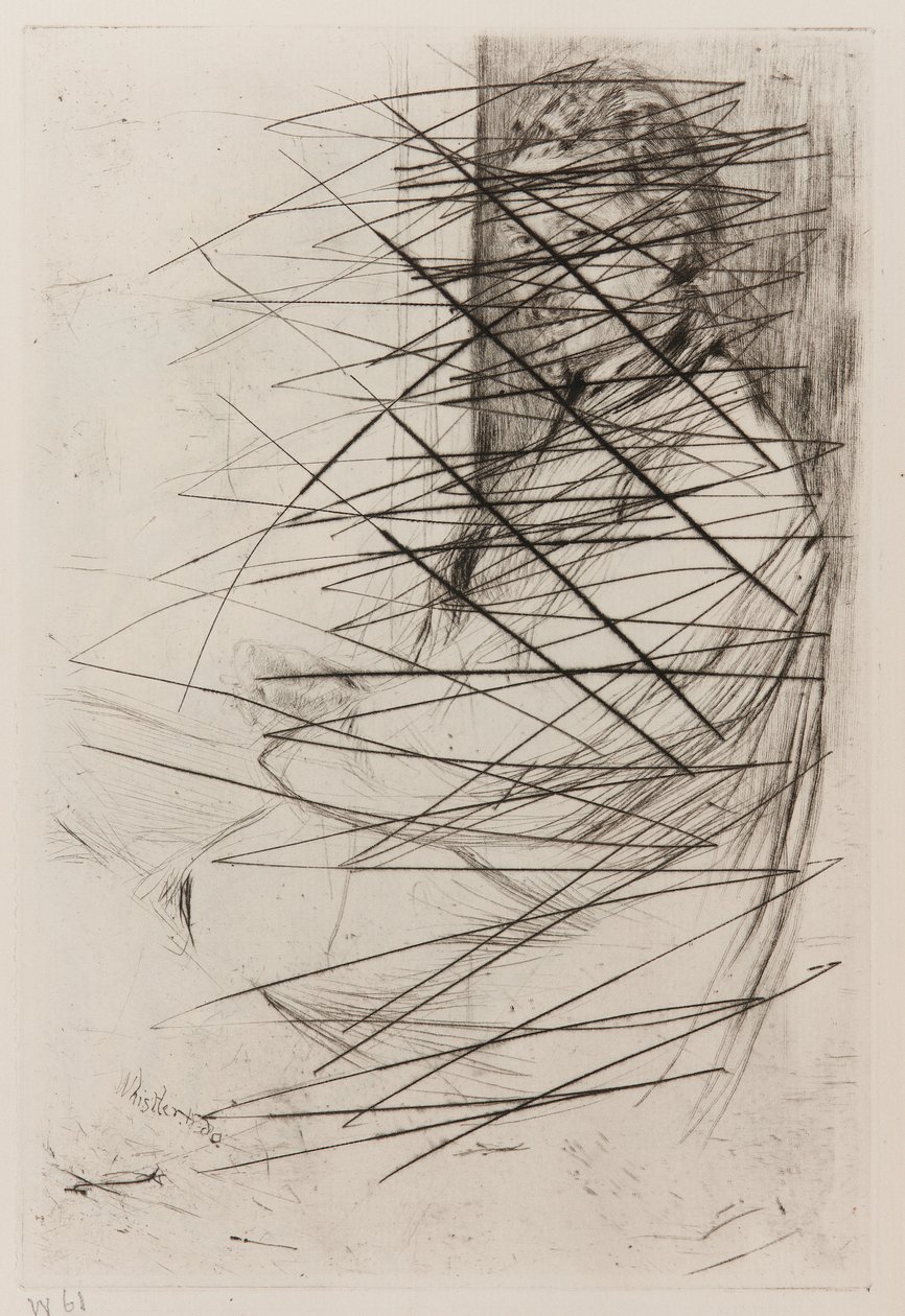 Axenfeld, 1860. av James Abbott McNeill Whistler