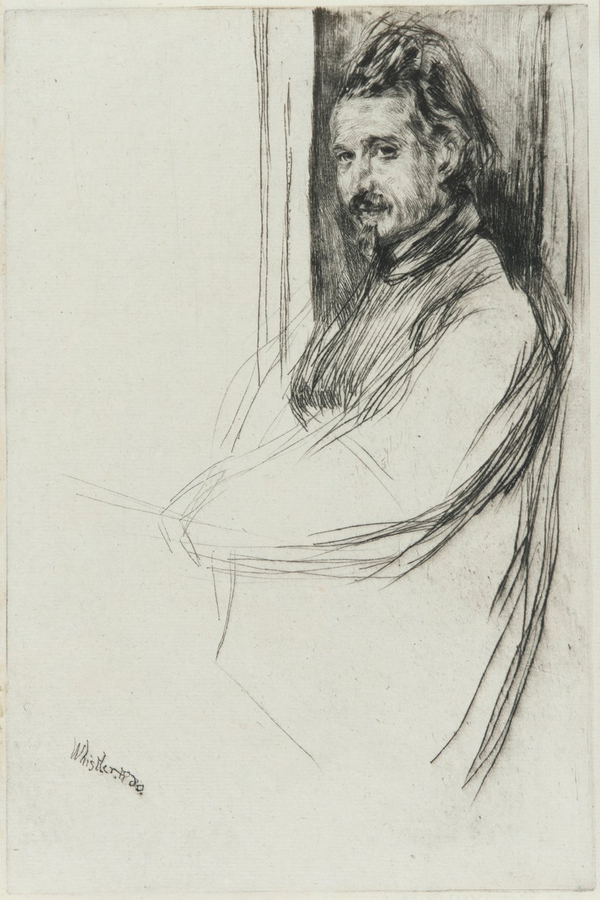 Axenfeld, 1860. av James Abbott McNeill Whistler