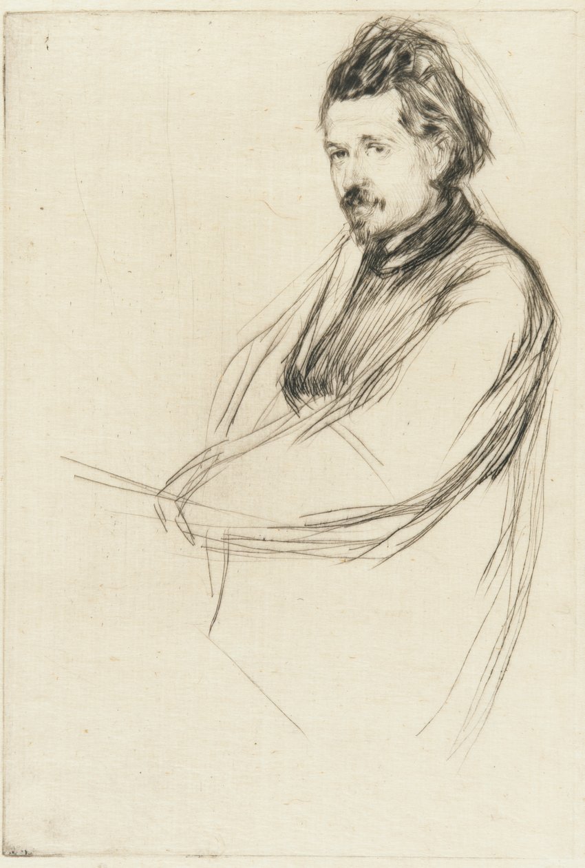 Axenfeld, 1860. av James Abbott McNeill Whistler