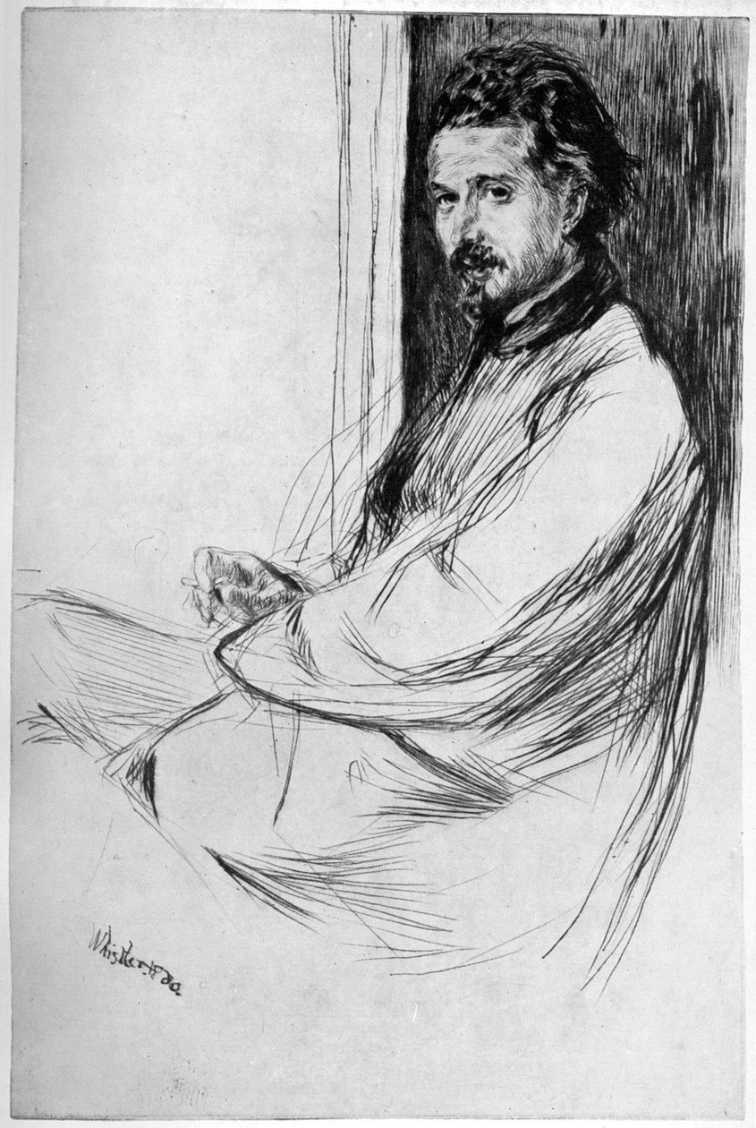 Axenfeld, 1860 1904. av James Abbott McNeill Whistler