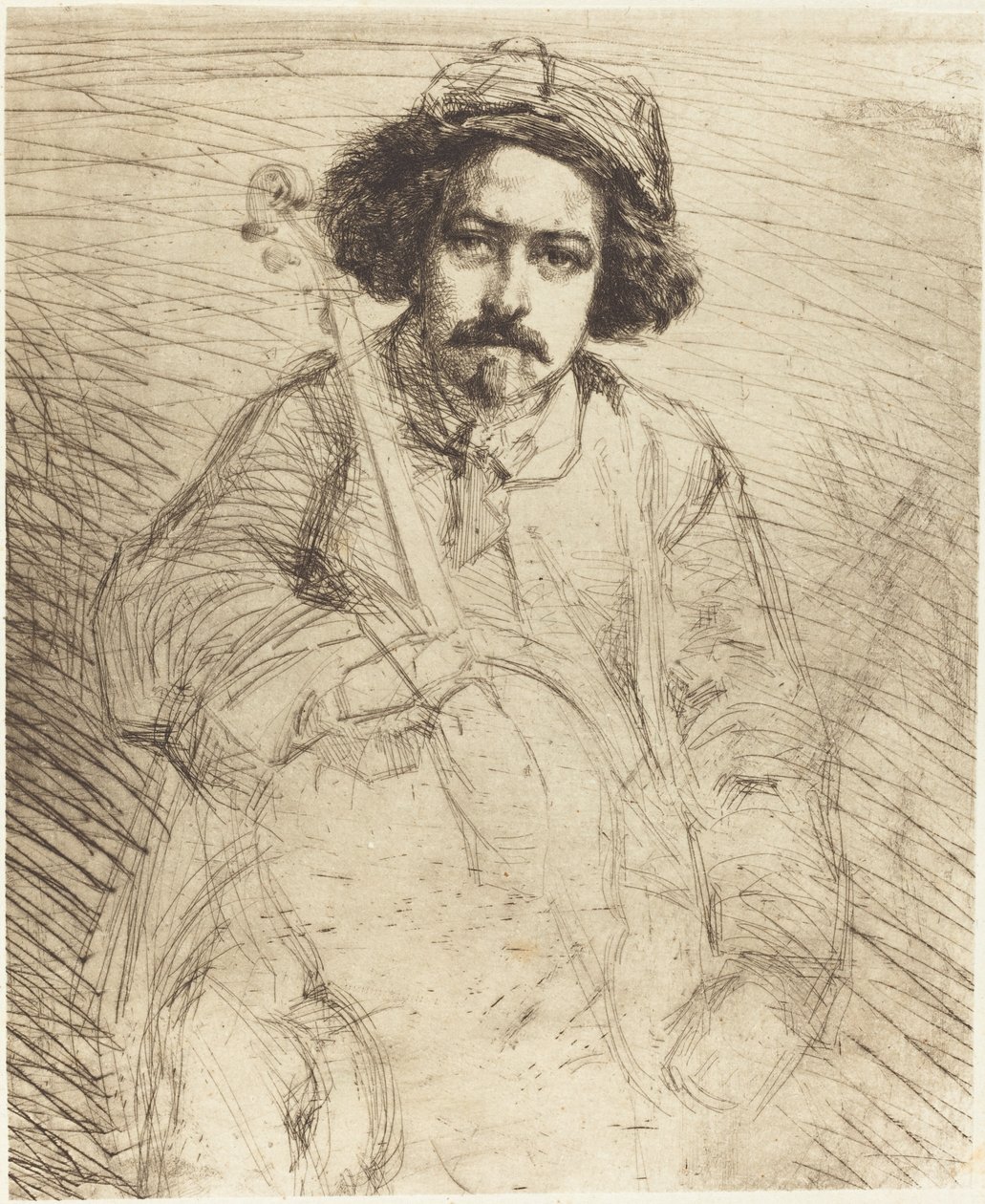 Spoiler, 1859. av James Abbott McNeill Whistler