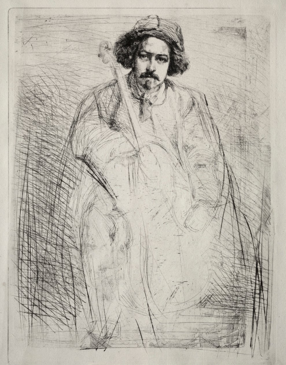 Becquet, 1871. av James Abbott McNeill Whistler