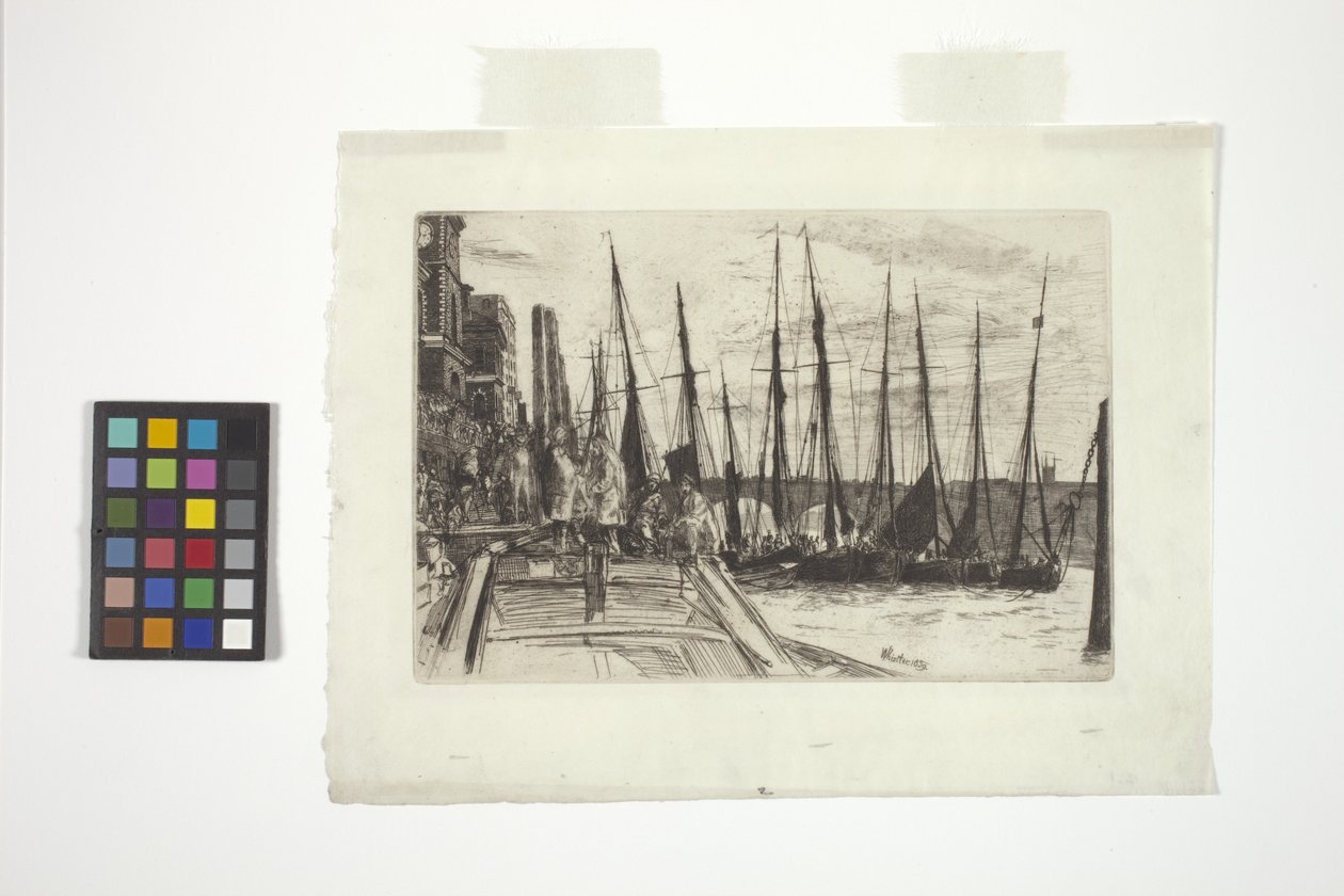 Billingsgate (etsning) av James Abbott McNeill Whistler