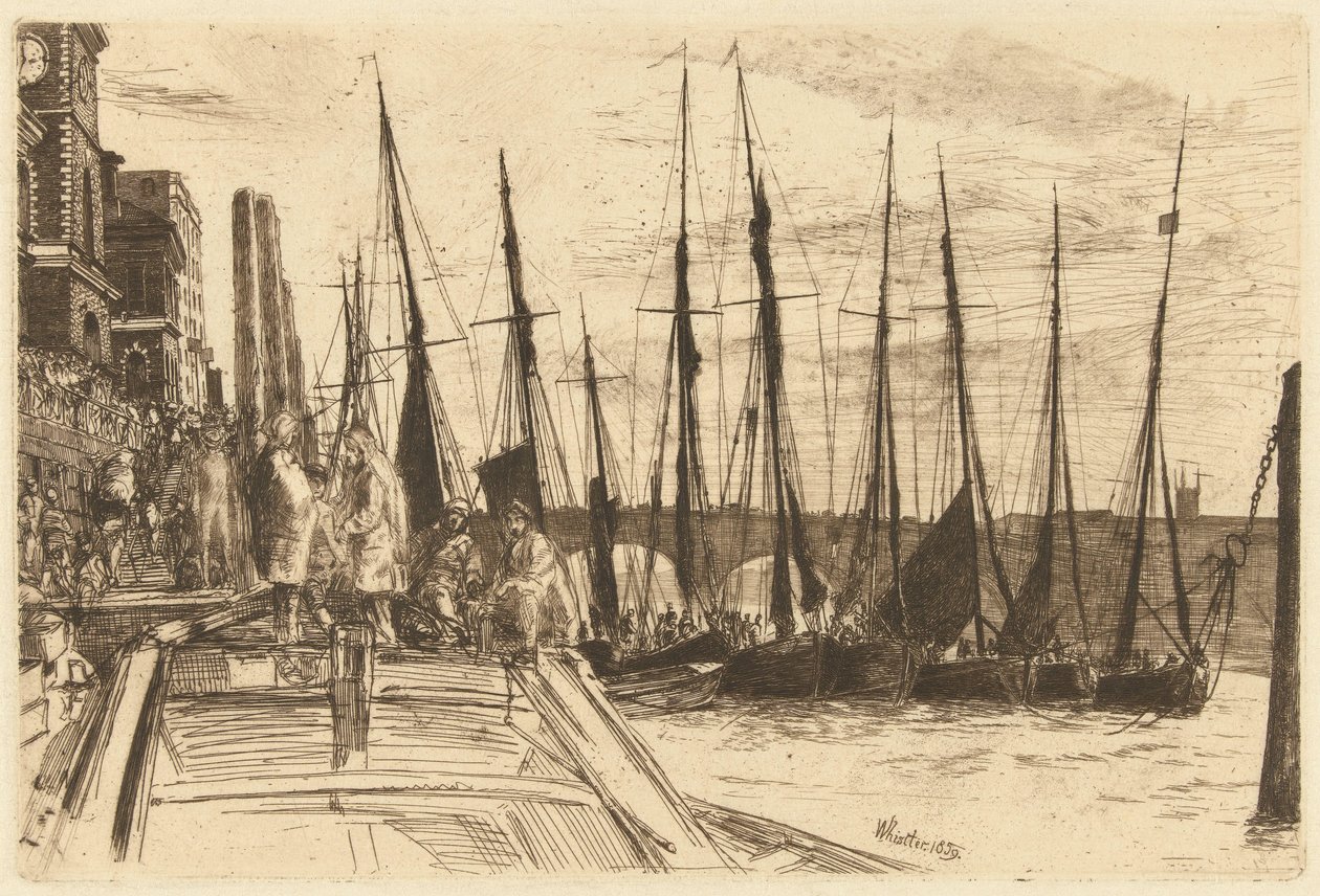 Billingsgate av James Abbott McNeill Whistler