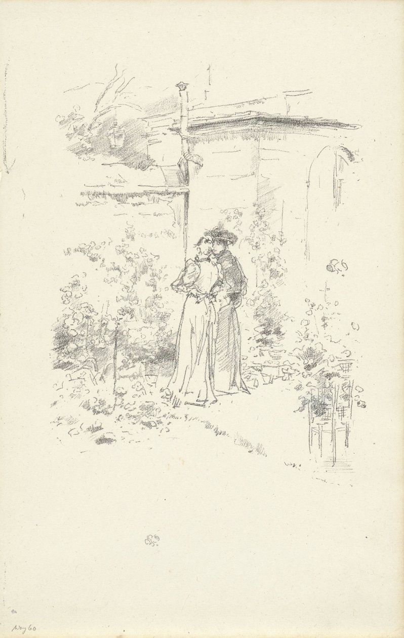 Förtroende i trädgården av James Abbott McNeill Whistler