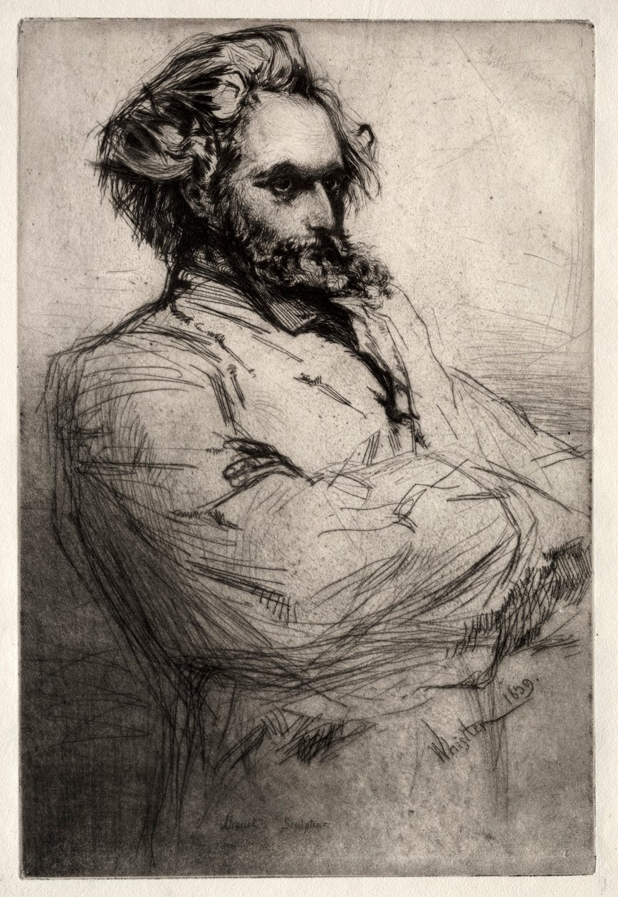 Drouet, 1859. av James Abbott McNeill Whistler