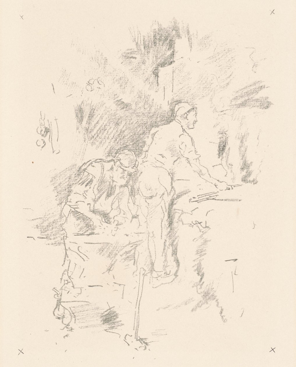 Fader och Son, 1895. av James Abbott McNeill Whistler