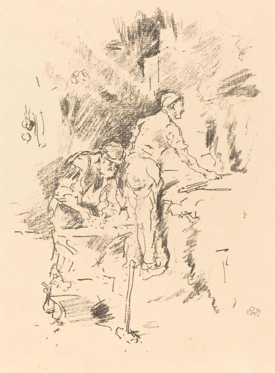 Fader och Son, 1895. av James Abbott McNeill Whistler