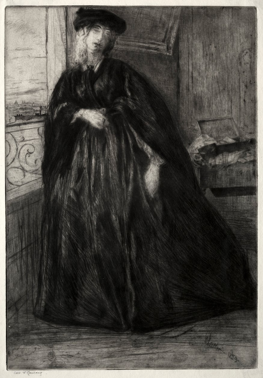 Finette, 1859. av James Abbott McNeill Whistler
