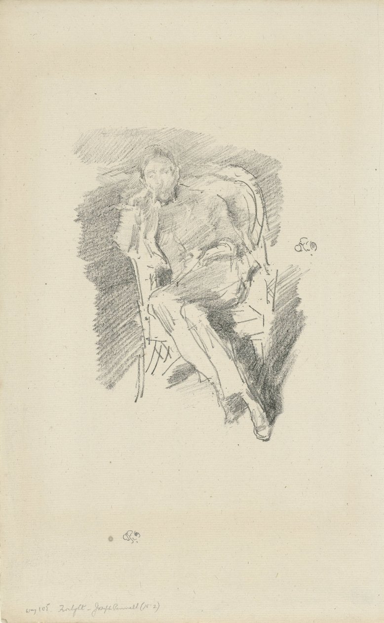 Eldsken. Joseph Pennell. Nr 2 av James Abbott McNeill Whistler