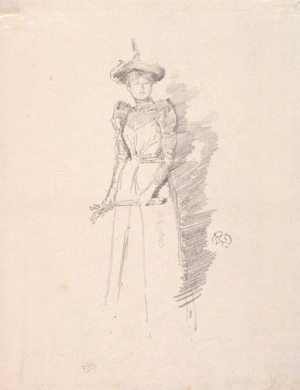 Mockahandskar, 1890. av James Abbott McNeill Whistler