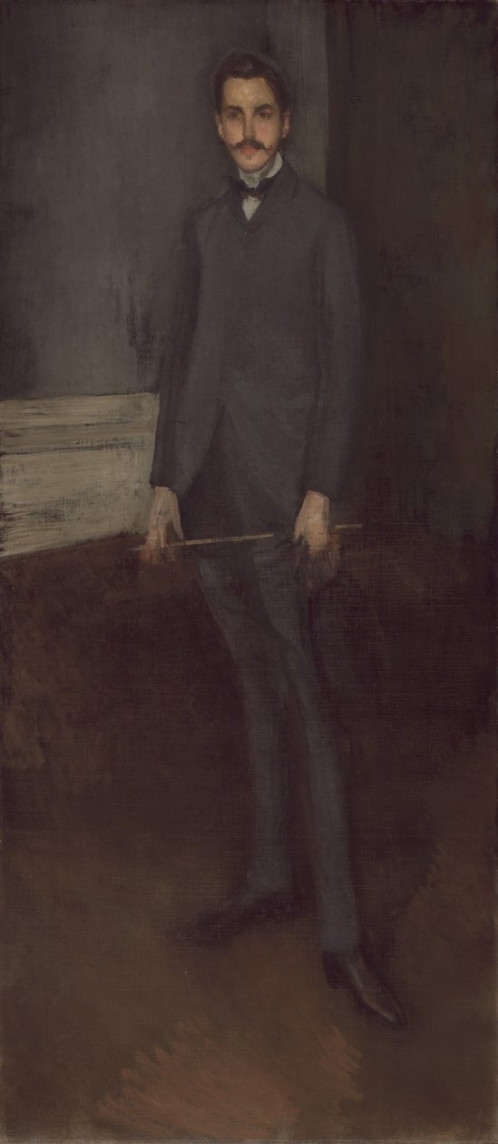 George W. Vanderbilt, 18971903. av James Abbott McNeill Whistler