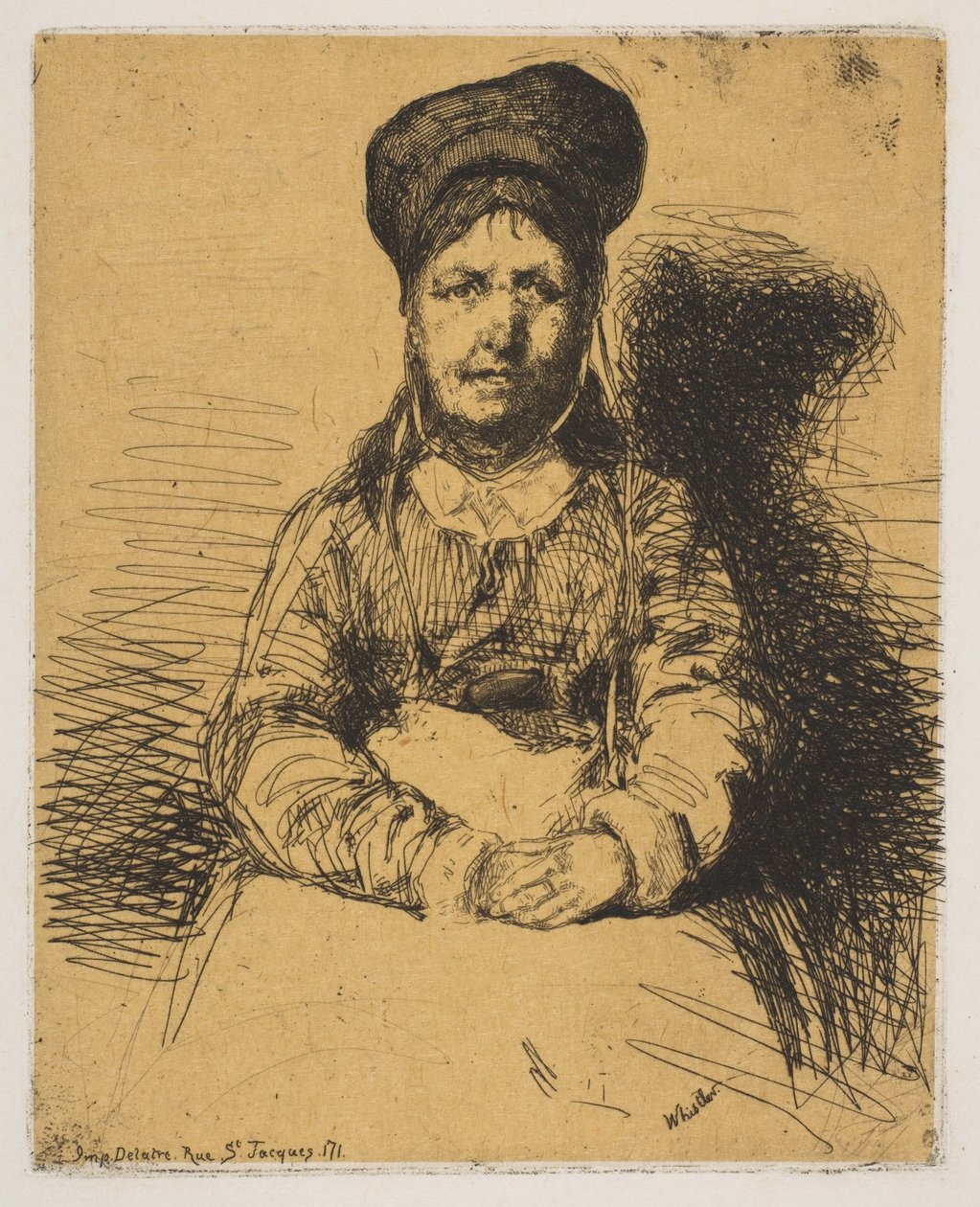 La Rétameuse, 1858. av James Abbott McNeill Whistler