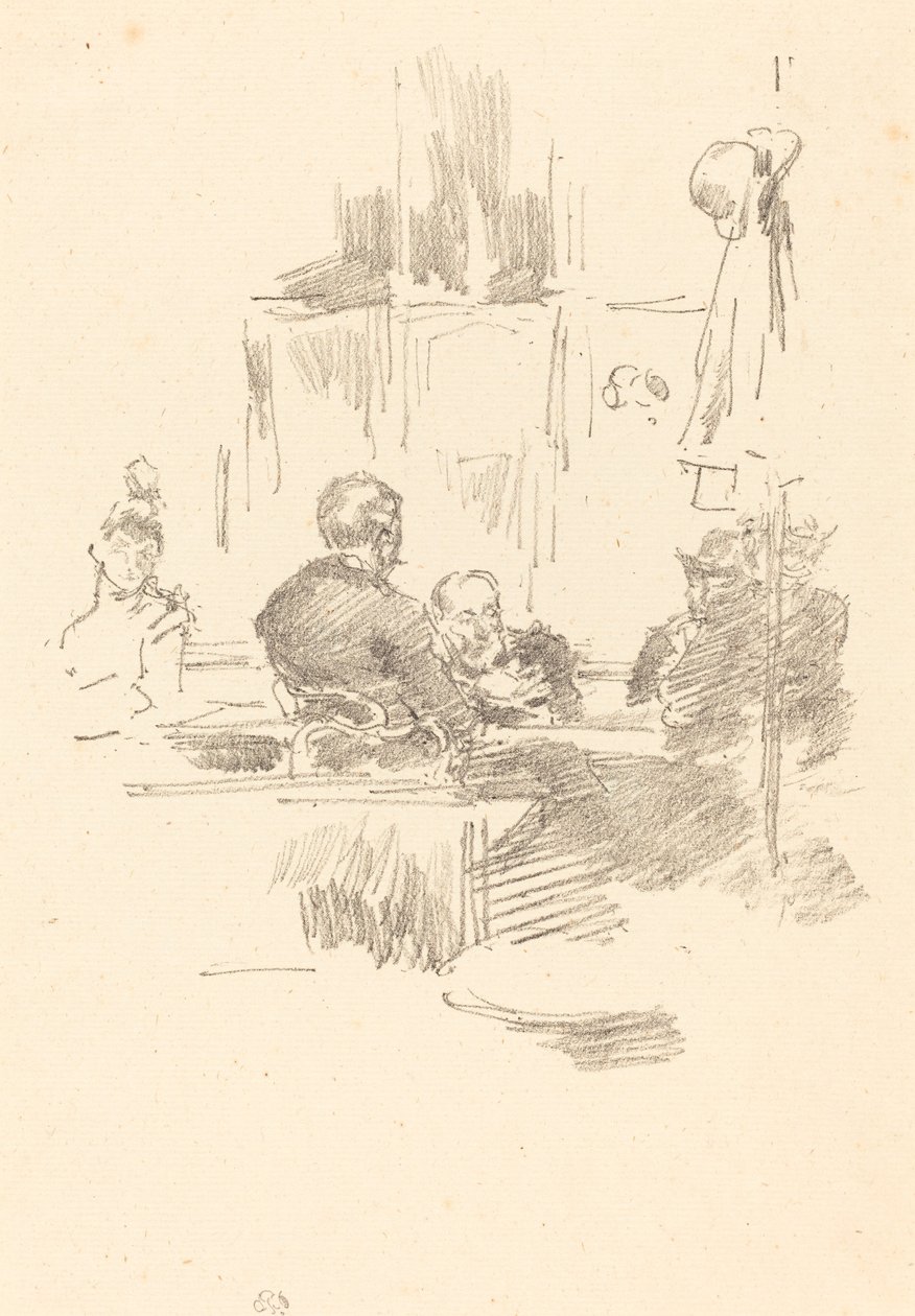 Sen Picquet, 1894. av James Abbott McNeill Whistler