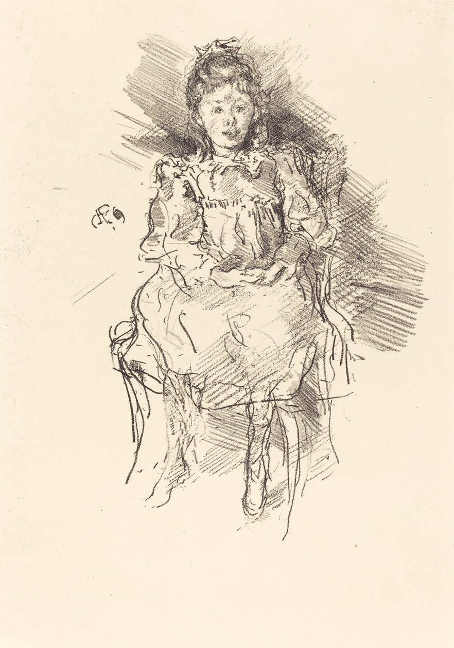 Lilla Dorothy, 1896. av James Abbott McNeill Whistler