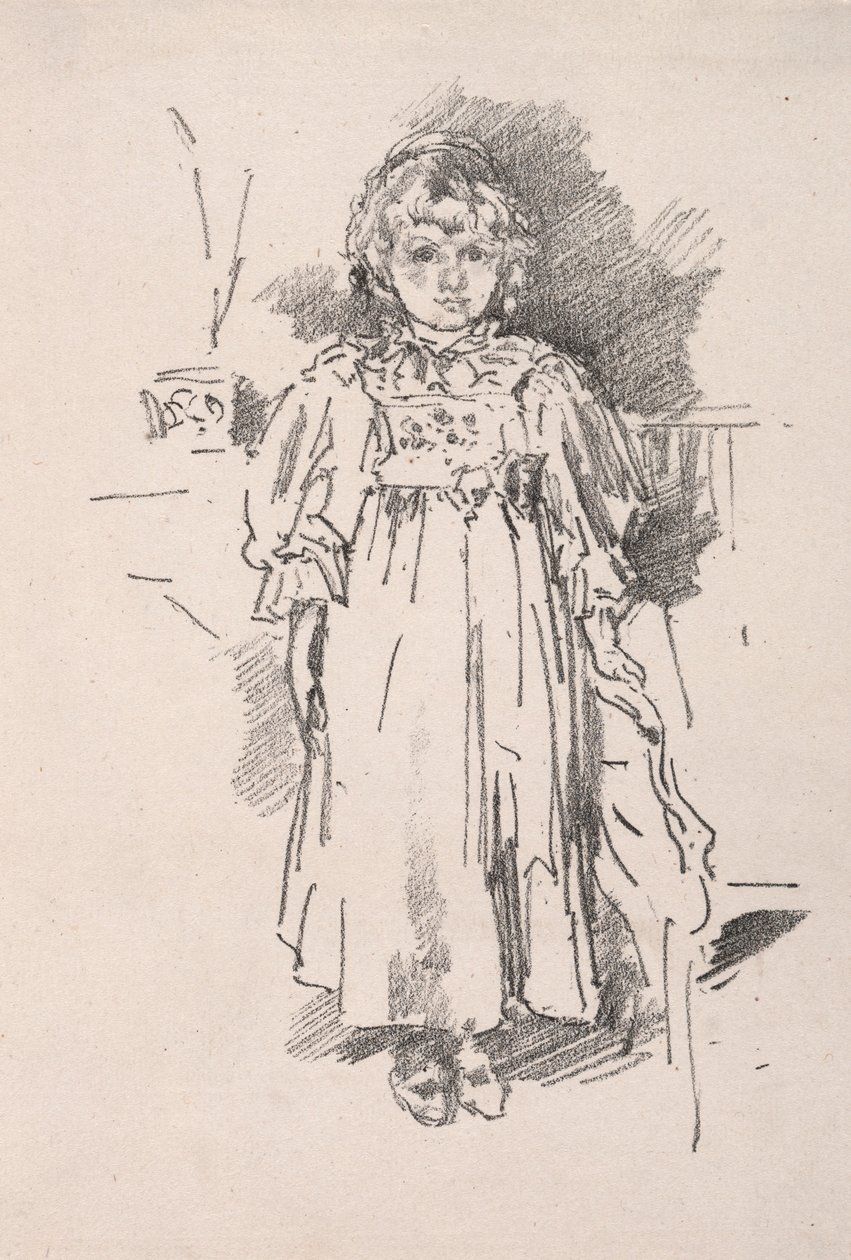 Lilla Evelyn, 1896. av James Abbott McNeill Whistler