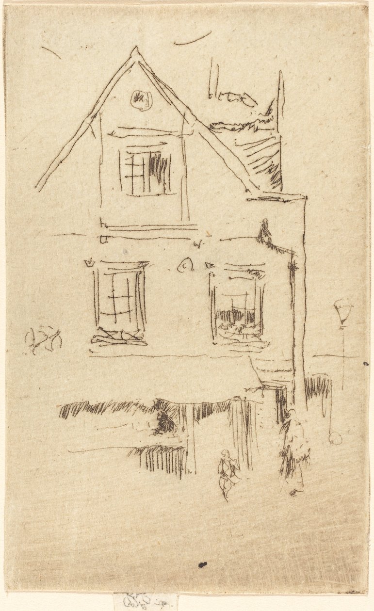 Lilla Maunders. av James Abbott McNeill Whistler