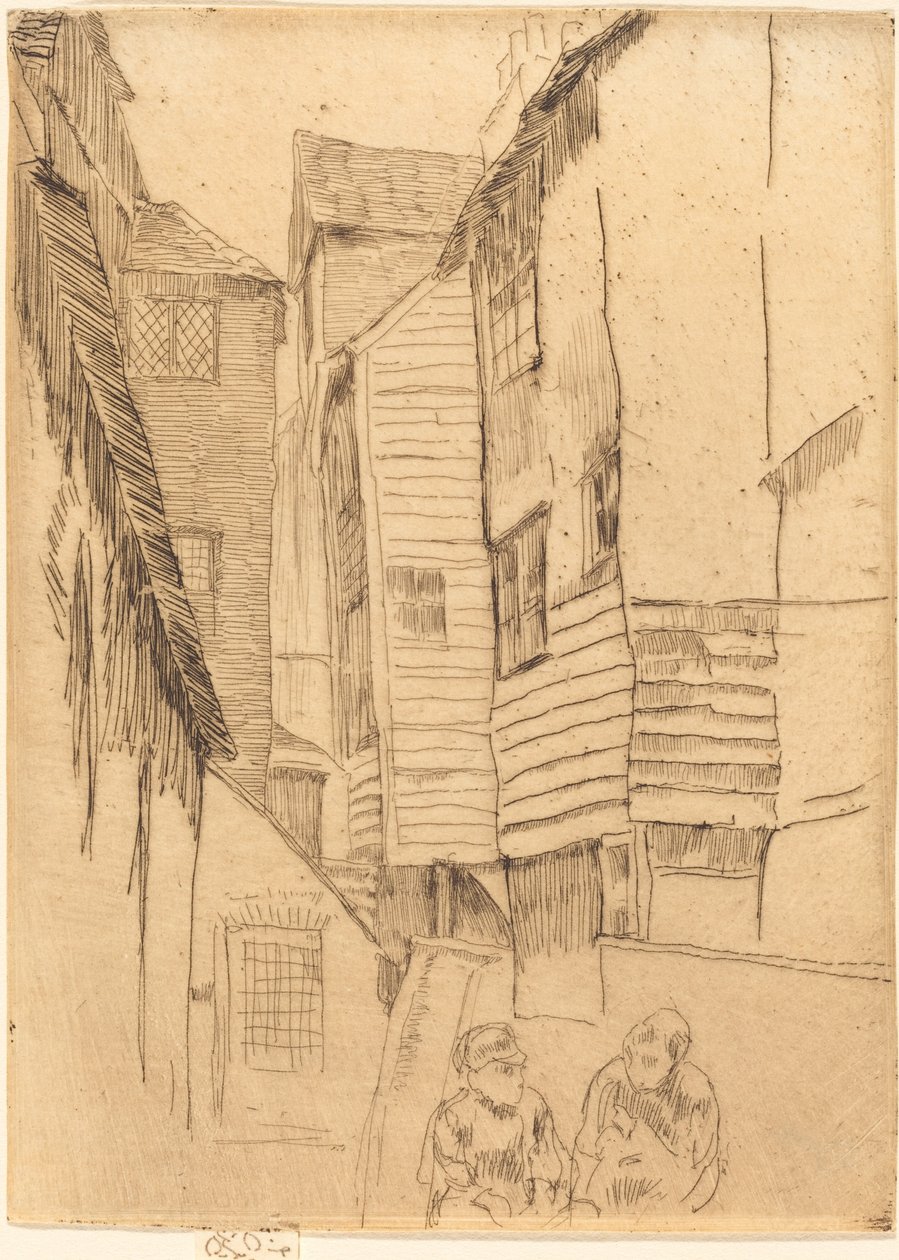 Little Smithfield, ca. 1877. av James Abbott McNeill Whistler