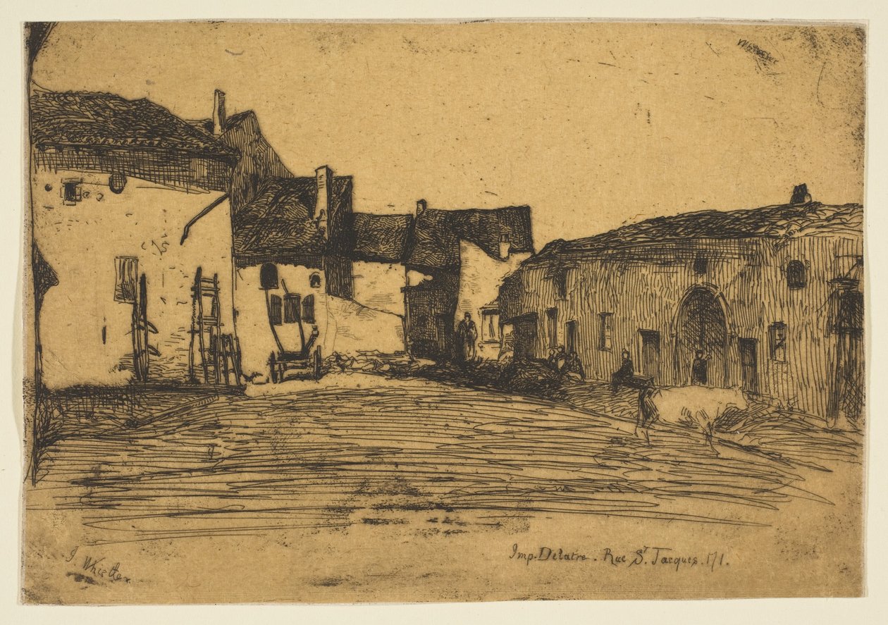 Liverdun, 1858. av James Abbott McNeill Whistler