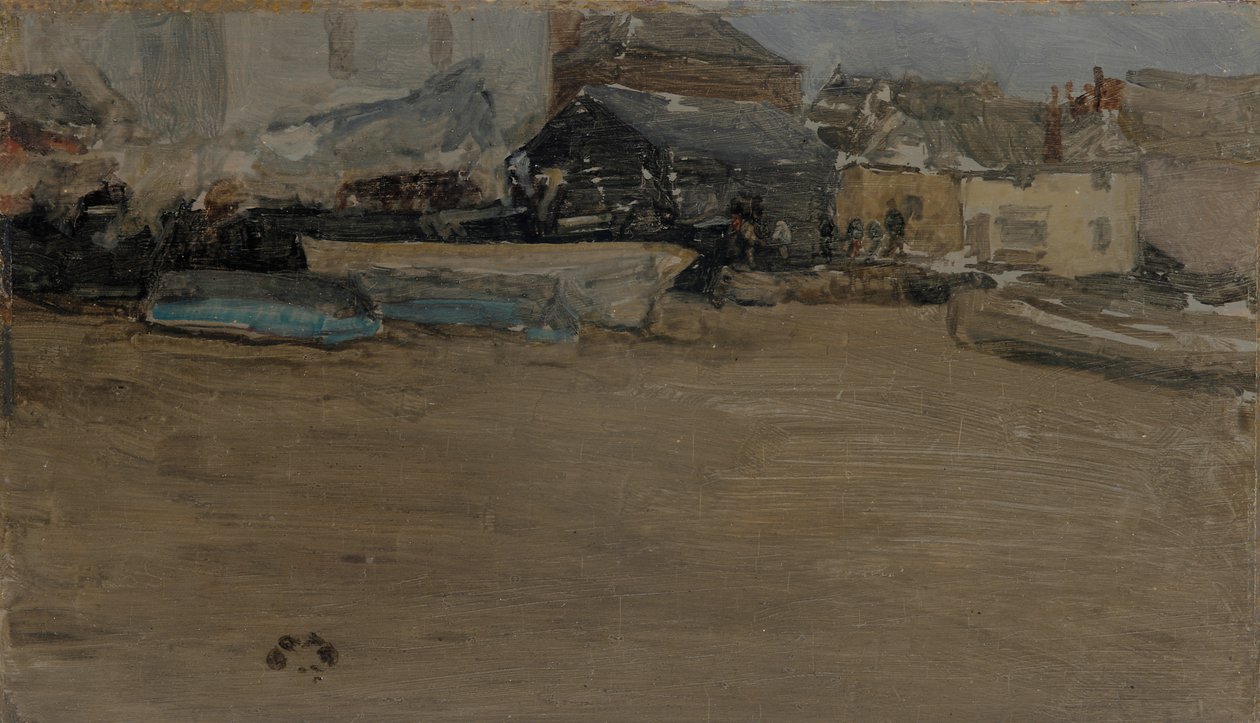 Lågvatten, 1883-1884. av James Abbott McNeill Whistler