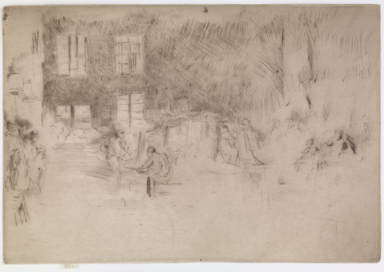 Murano-glasugn, 1879-1880. av James Abbott McNeill Whistler