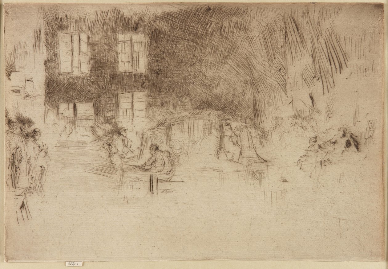 Murano-glasugn, 1879-1880. av James Abbott McNeill Whistler