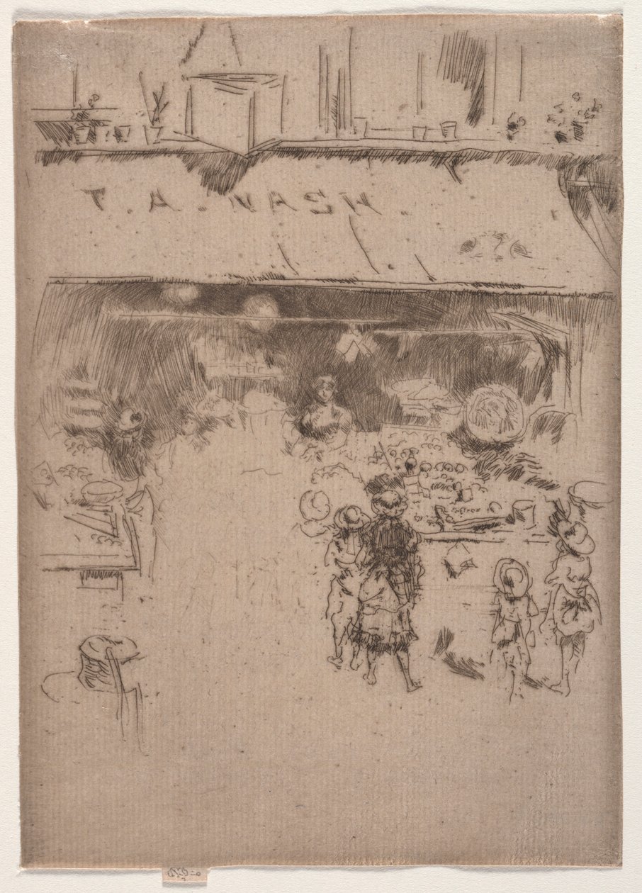 Nashs fruktbutik. av James Abbott McNeill Whistler