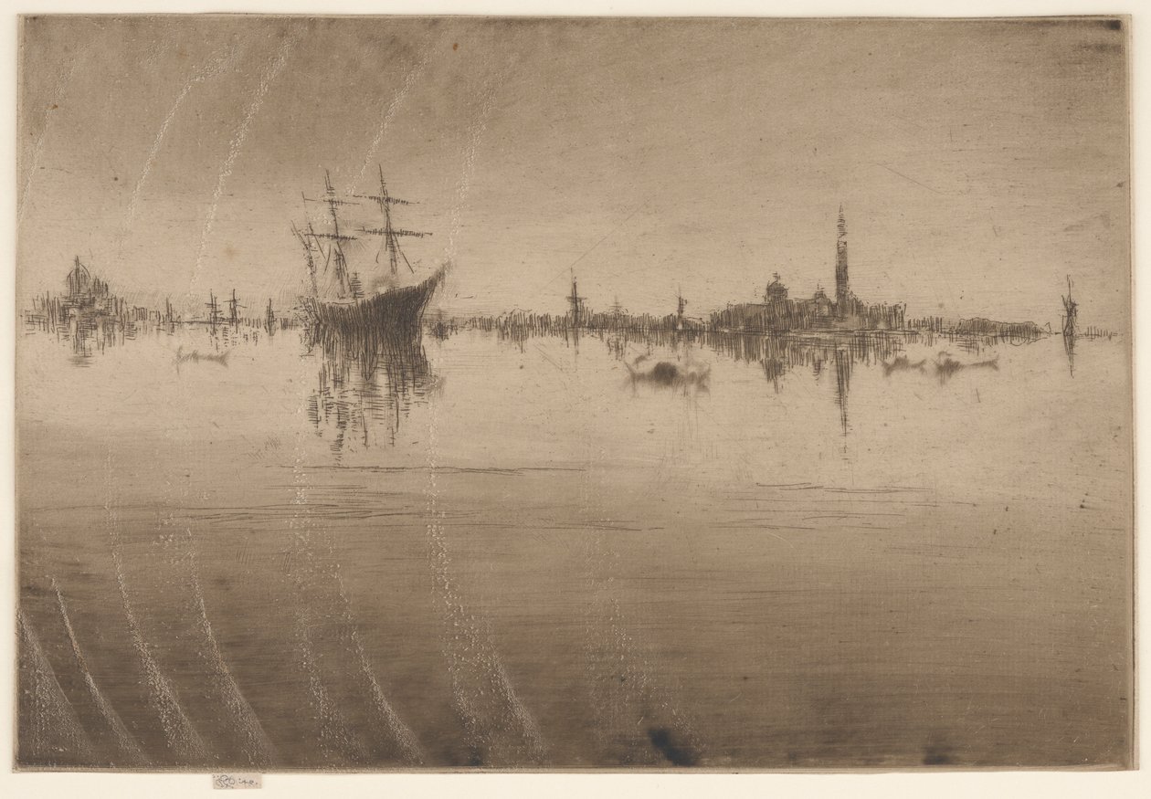 Nocturne, 1879-1880. av James Abbott McNeill Whistler