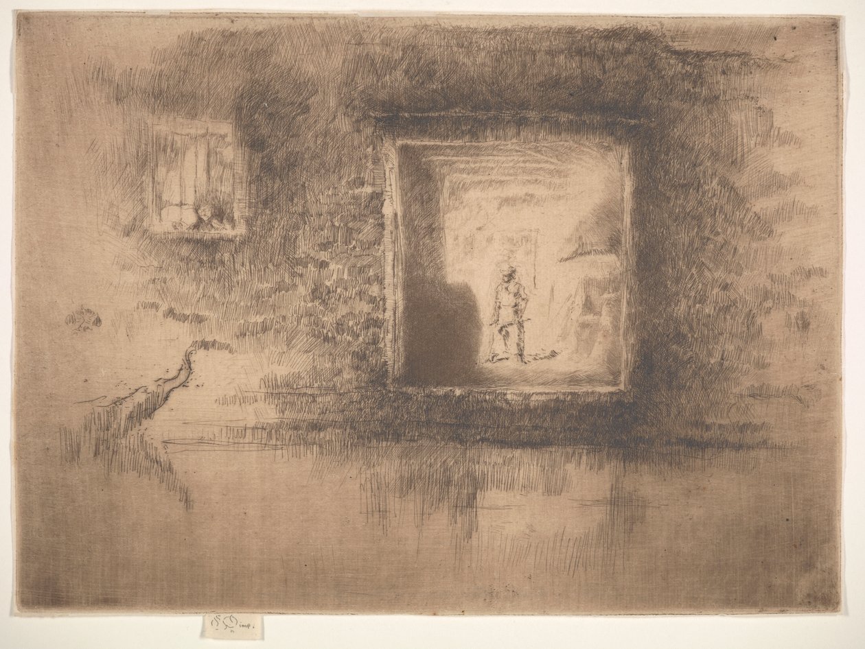 Nocturne: Ugn, 1879-1880. av James Abbott McNeill Whistler