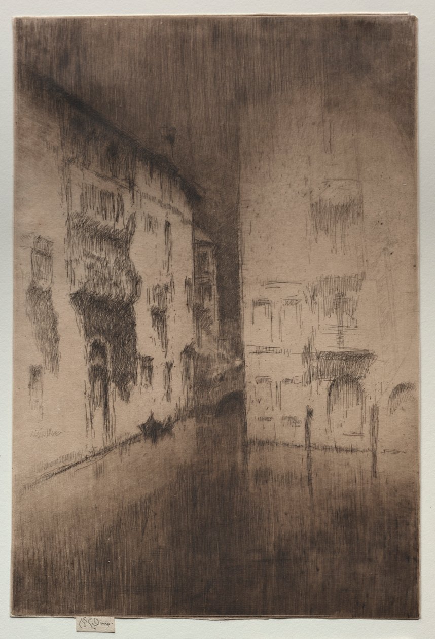 Nocturne: Palats. av James Abbott McNeill Whistler