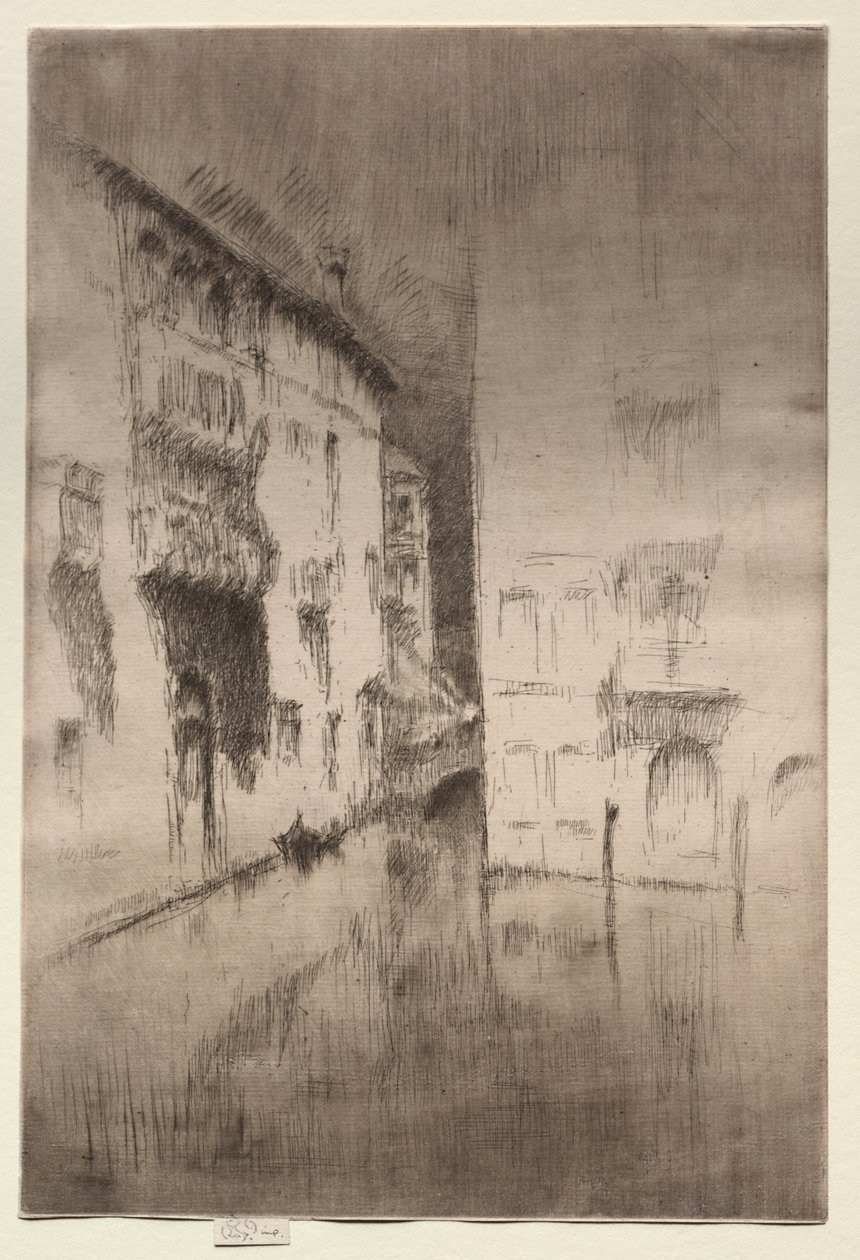 Nocturne: Palaces, ca. 1880. av James Abbott McNeill Whistler