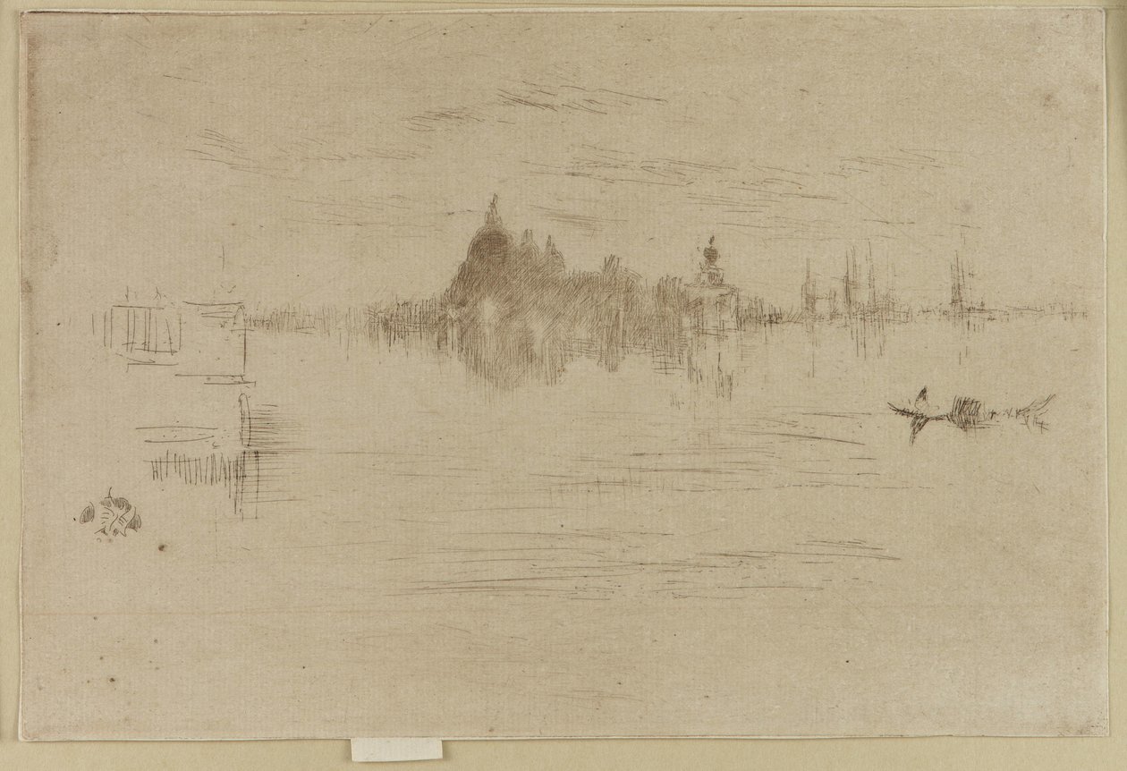 Nocturne: Salut, 1879-1880. av James Abbott McNeill Whistler