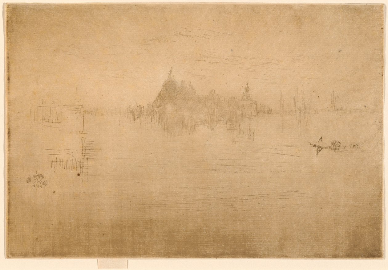 Nocturne: Salute, 18791880. av James Abbott McNeill Whistler