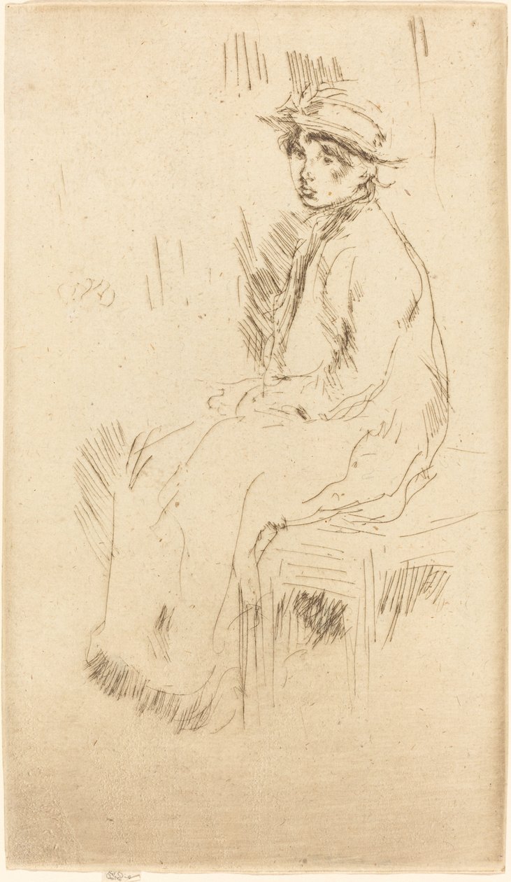 Nora Quinn. av James Abbott McNeill Whistler